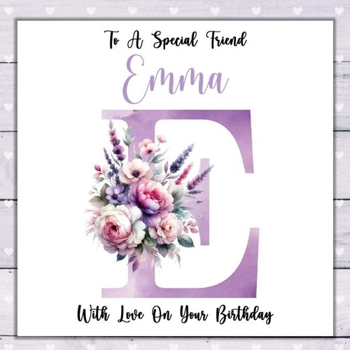 Birthday card female friend - card,