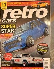 RETRO CARS MAGAZINE May/Jun 19.VTEC Prelude,Miura,Toyota KP60,RX-7 Datsun