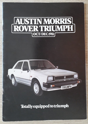 Austin morris rover - rover, triumph
