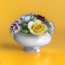 Royal Doulton Large flower Posy Ornament 9 cm tall  Perfect For A gift 