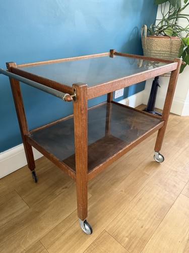 Vintage danish teak two tier - danish,