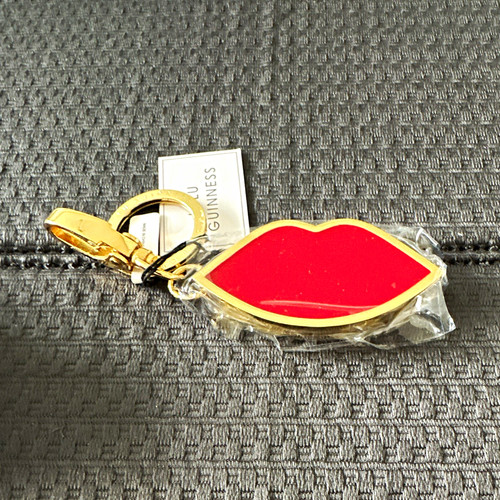Lulu guinness lips keyring - lips,