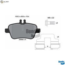 BRAKE PAD SET DISC BRAKE