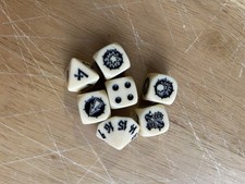 Blood Bowl Season 3 Dice Bone