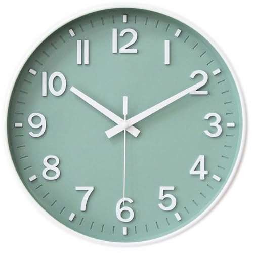 Wall clock inch silent - silent, non