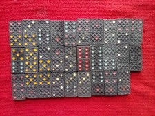 Assorted Domino Pieces.