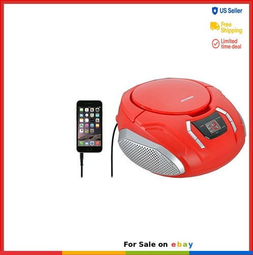 Portable boombox fm - cd, am