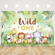  Jungle Animal Wild One