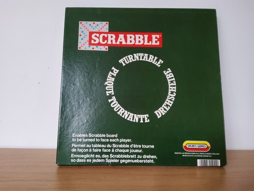 Scrabble turntable boxed - -,