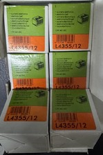 LOT OFF 6 UNITS BTICINO LIGHT TECH ART. NT4355/12  SUONERIA ELETTRONICA 