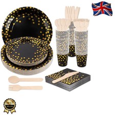 Eco-Friendly Gold Polka Dot