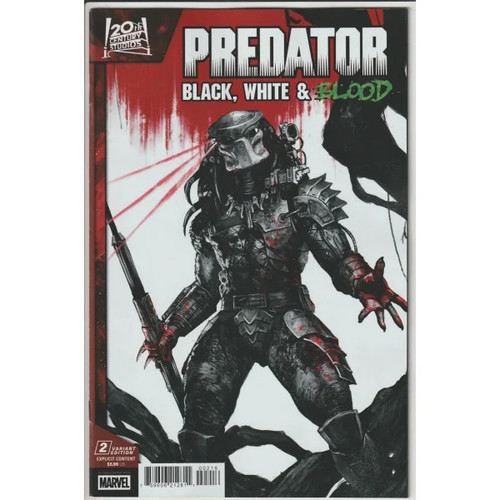 Predator black white blood - white,