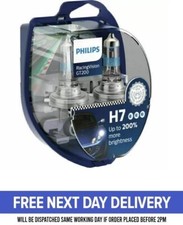Philips Racing Vision GT200 +200% H7 Headlight Bulbs (Twin) 12972RGT200