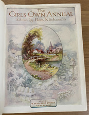The Girls Own Annual 1914-anthology of articles on fashion & Homemaking