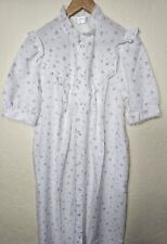 Vintage Full Length St Michael Nightie. Victorian Style Nightgown Dress. Floral 