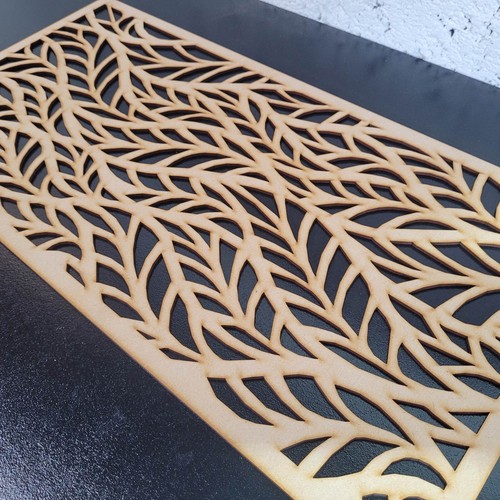 Leaf wave decorative screen - wave,