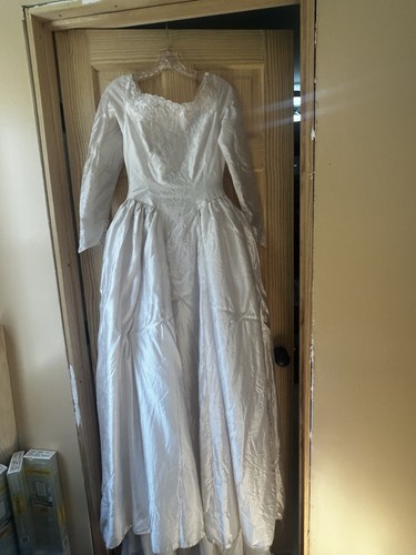 1980s vintage wedding dress - wedding,