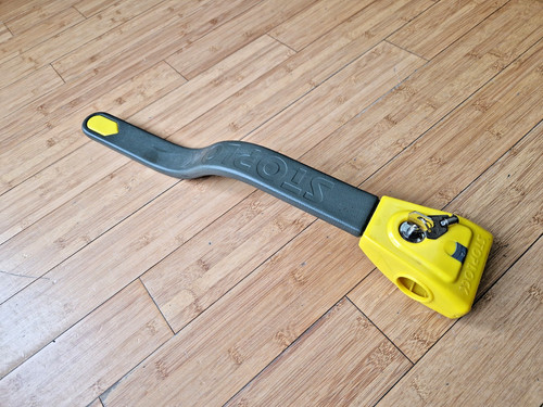 Stoplock steering wheel lock - stoplock,