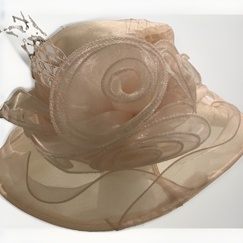 Ladies champagne peach wide - ladies,