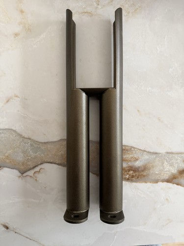 Antique gold radiator bar legs - radiator,