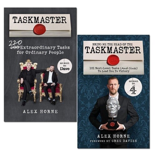 Alex horne taskmaster - 2, books