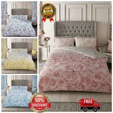 LUXURY FLORAL DUVET COVER SET