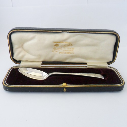 Solid silver christening