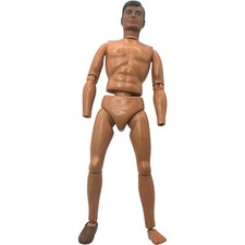 Vintage 1973 Gabriel Lone Ranger 12” Action Figure Incomplete Missing Hands Hong