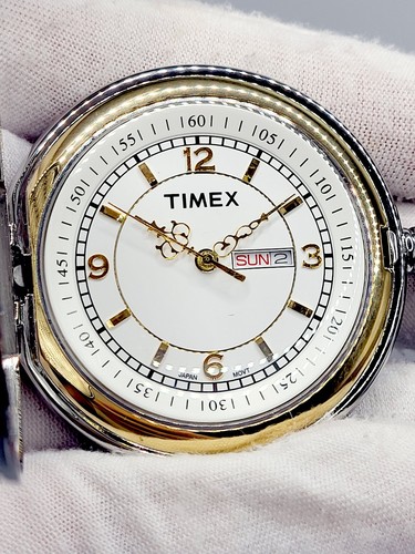 Timex golfer pocket watch - golfer,