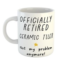 OFFICIALLY RETIRED CERAMIC