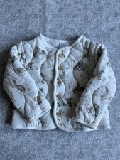 Tesco Beatrix Potter Quilted Peter Rabbit Baby Jacket Size 18-24 months