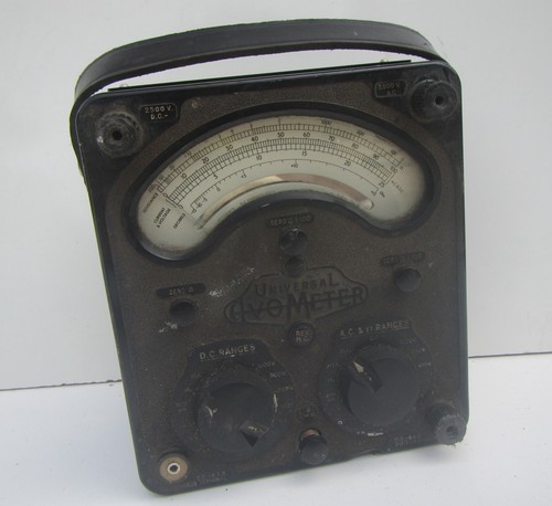 Vintage universal avometer - vintage,