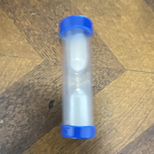 Plastic hourglass sand - plastic, timer