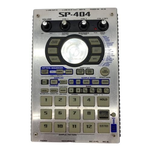 Roland 404 sampler silver - roland,