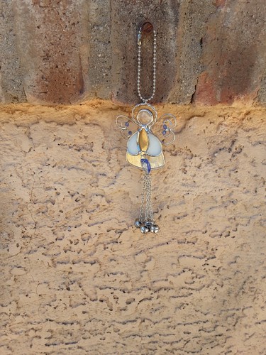 Birthstone angel ornament - birthstone,
