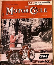 # 1950s THE MOTOR CYCLE BIKE