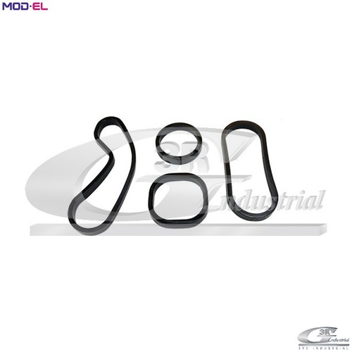 Gasket set oil - oil, cooler