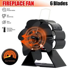 6 Blade Heat Powered Stove Top