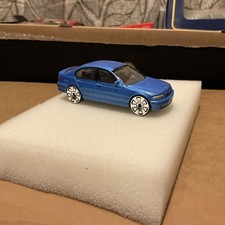 BMW 3 Series Blue  By RealToy Diecast Model 1/64