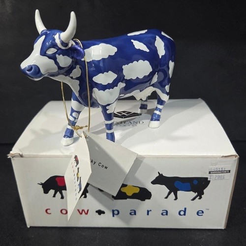 Cow parade sky figurine - cow,