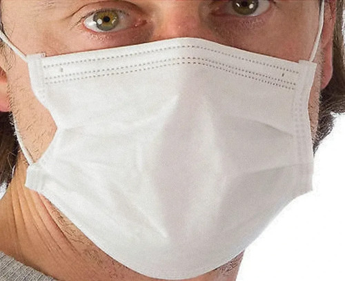 10x white face - white, surgical