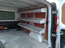 Renualt Trafic Solid Metal Shelving Unit 1920mm Wide