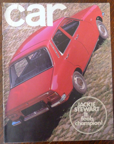 Car magazine october - october, 1969