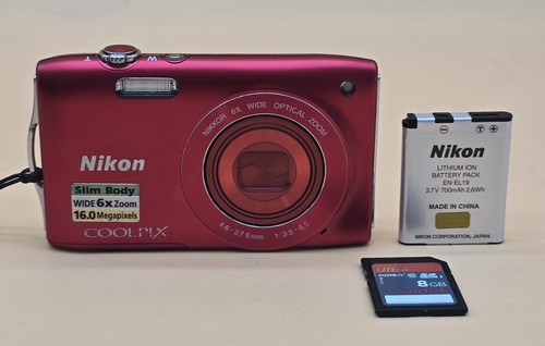Nikon coolpix s3200 - nikon, digital