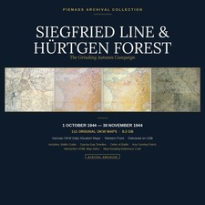 WW2 German OKW Maps Siegfried