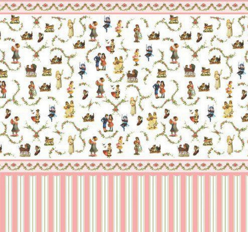 Victorian nursery wallpaper - victorian,