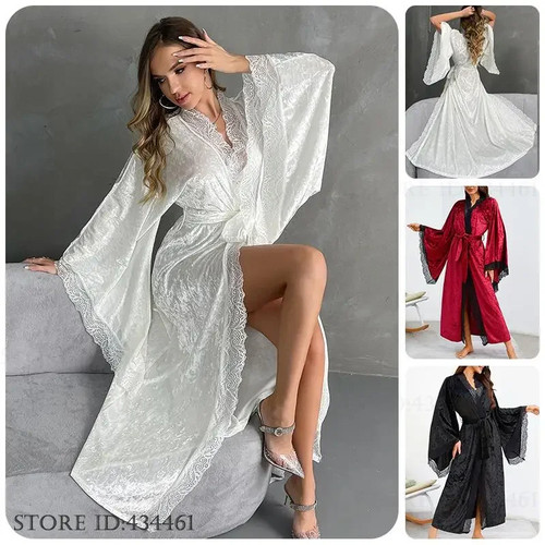 Elegant women velvet - women, robe