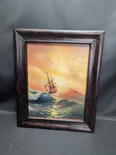 Vintage oil painting - vintage,
