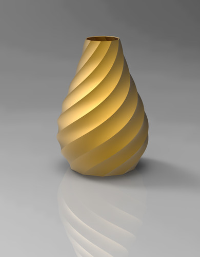 Custom printed spiral vase - 3d,