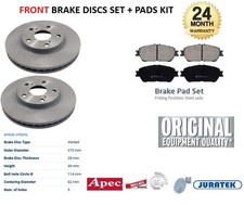 FRONT AXLE BRAKE DISCS and